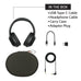 Open Box - Sony WH-1000XM4 Wireless Noise-Cancelling Over-The-Ear Headphones Midnight Blue