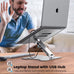 Adjustable Foldable Laptop Mobile Phone Holder Aluminium Laptop Stand Computer Desktop for Xiaomi Phohe Macbook Notebook