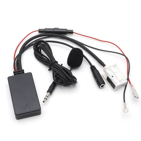 Car Bluetooth Kit Aux in Wireless Audio Cable Mic Handsfree Adapter for Volkswagen RCD510 RCD310 RNS315 RNS310 MFD2 12 Pin Plug