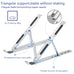 Foldable Laptop Stand Adjustable Notebook Stand Portable Laptop Holder Tablet Stand Computer Desktop Stand Laptop Accessories